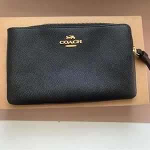 Black Coach Wristlet